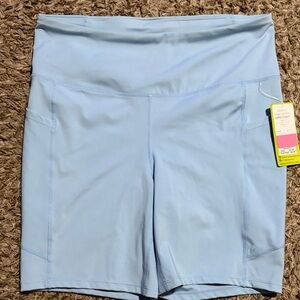Sky Blue Women's Bike Shorts